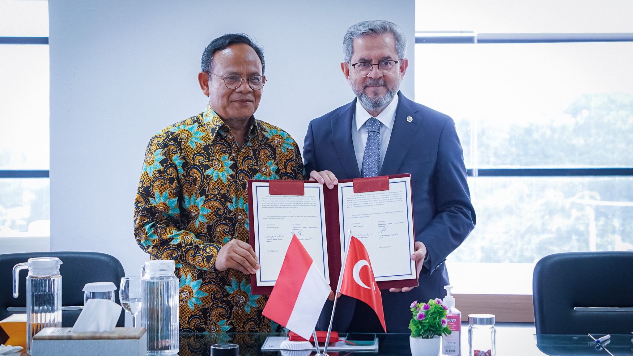 UIII and Ankara University Strengthen Academic Tie with MoU Signing