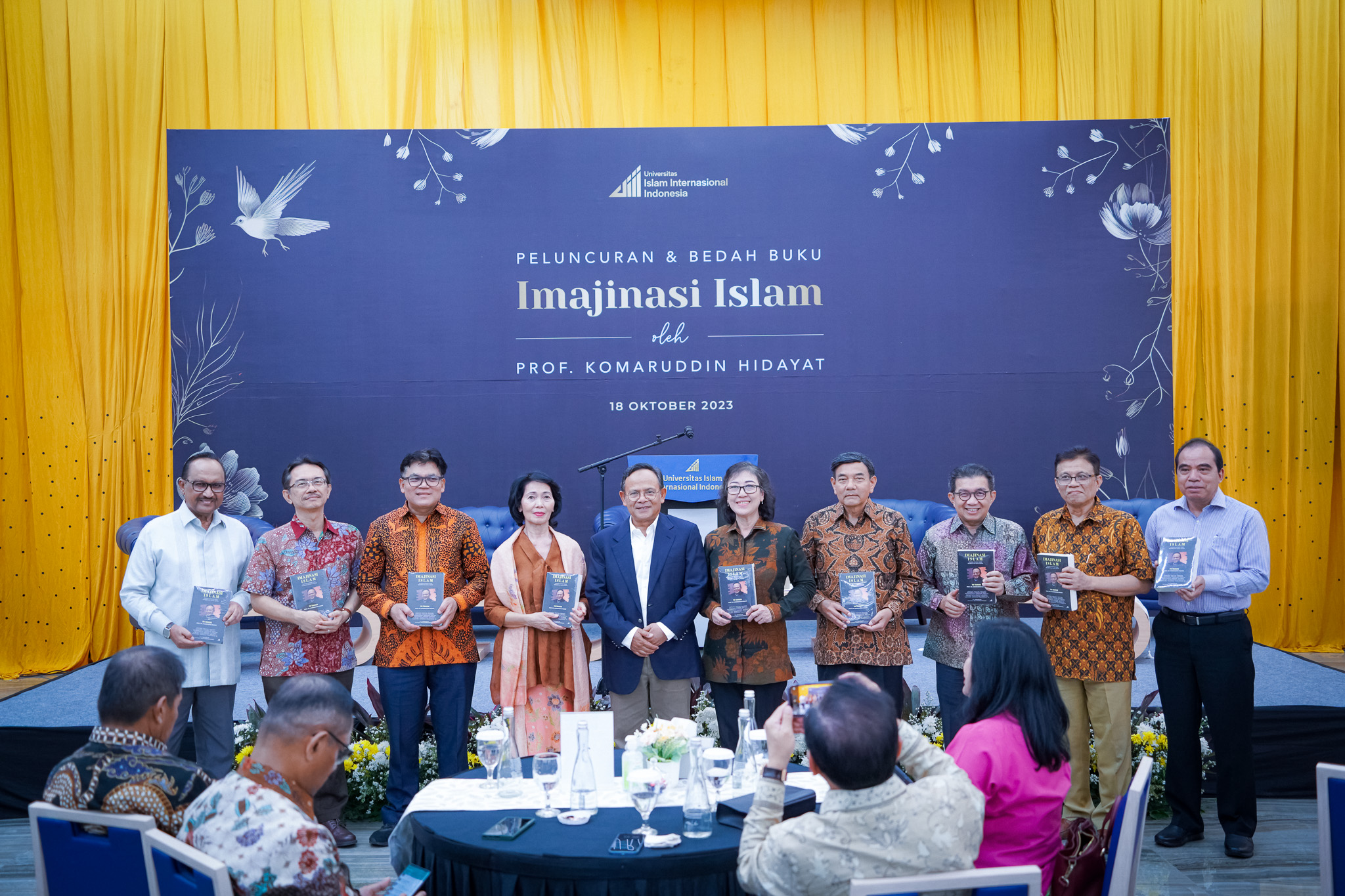 Tribute to Prof. Komaruddin Hidayat: 'Islamic Imagination' Book Released in Celebration of 70 Years
