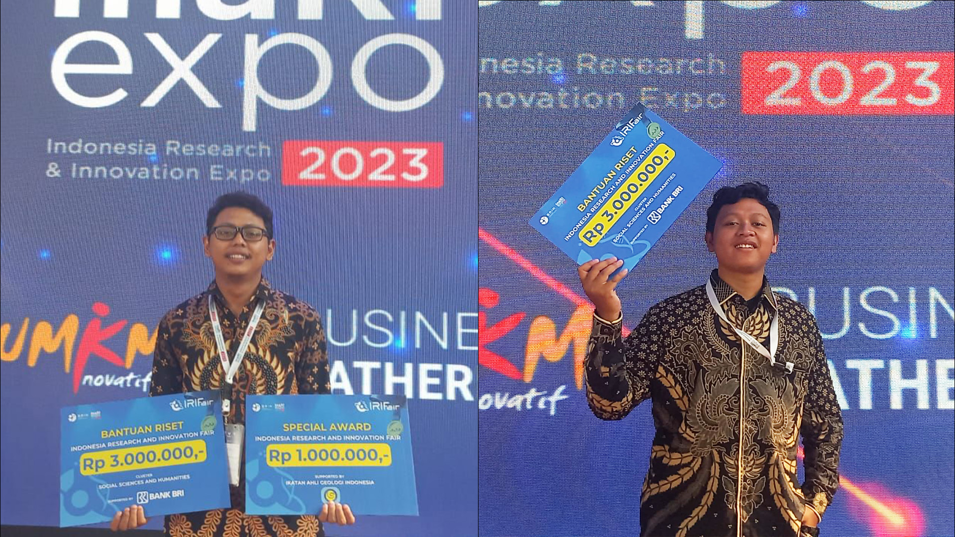 UIII Alumni Receive Research Grants, Special Award at IRIFair 2023