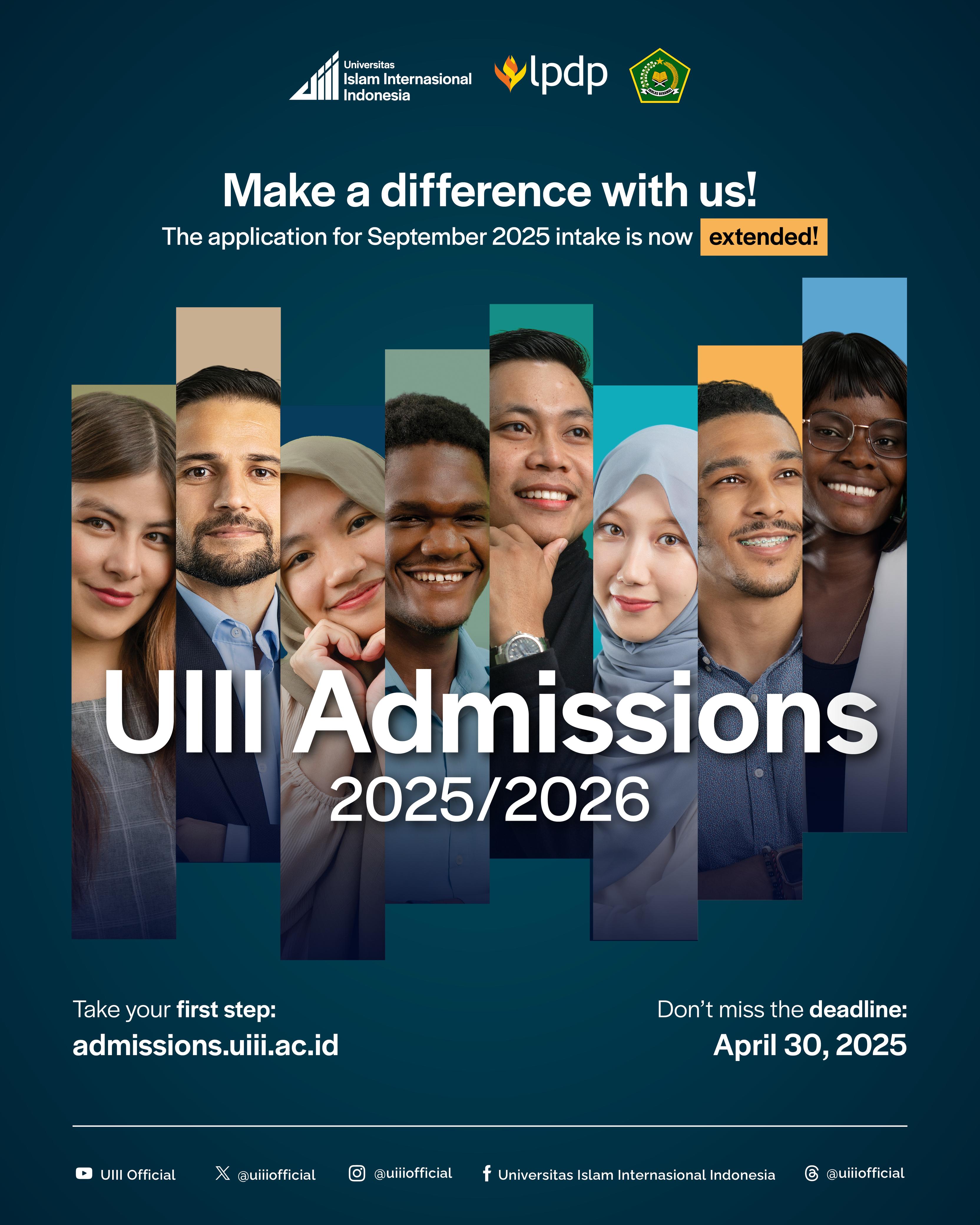 UIII Extends Application Deadline for 2025 International Admissions